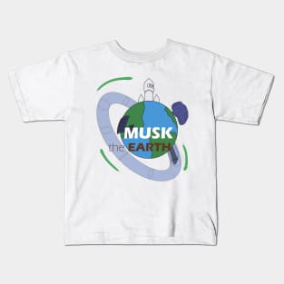 Elon musks the EARTH Kids T-Shirt